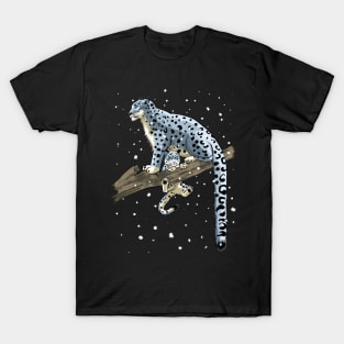 Snow leopard family T-Shirt